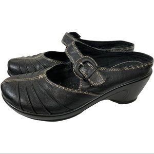 Bass Plymouth Black Comfortable Mary Jane Clog 7